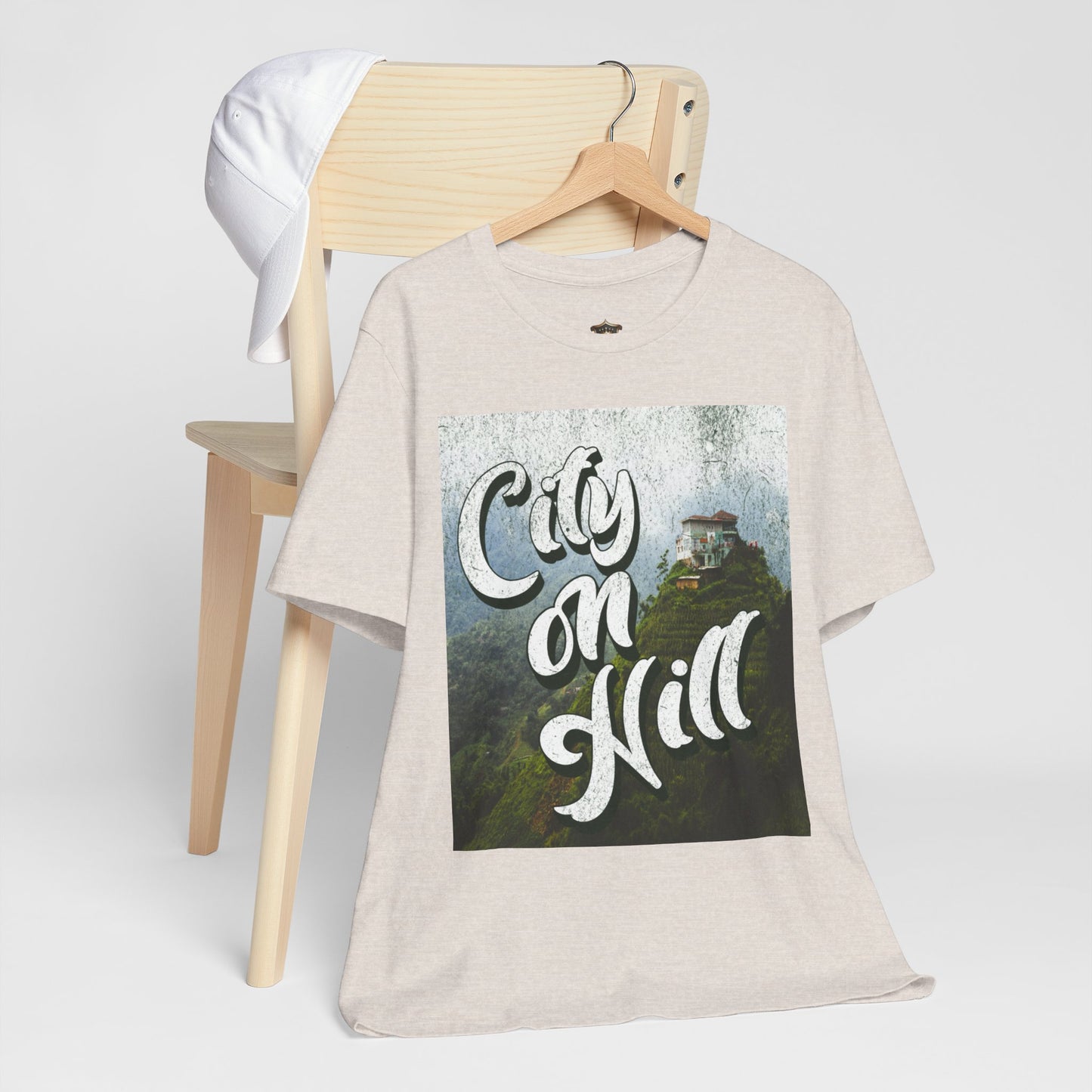 "City on a Hill" T-Shirt – Cotton Comfort