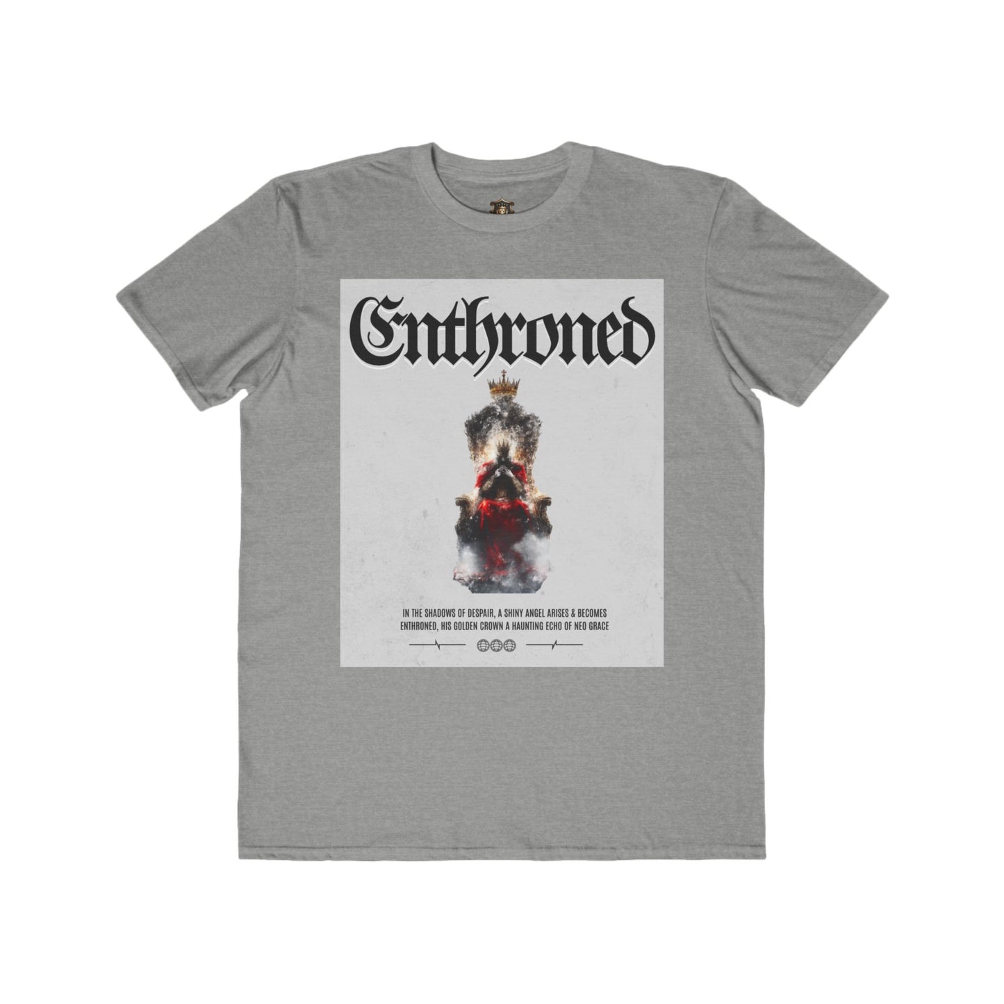 Men's Lightweight Fashion Tee - Enthroned Graphic T-Shirt