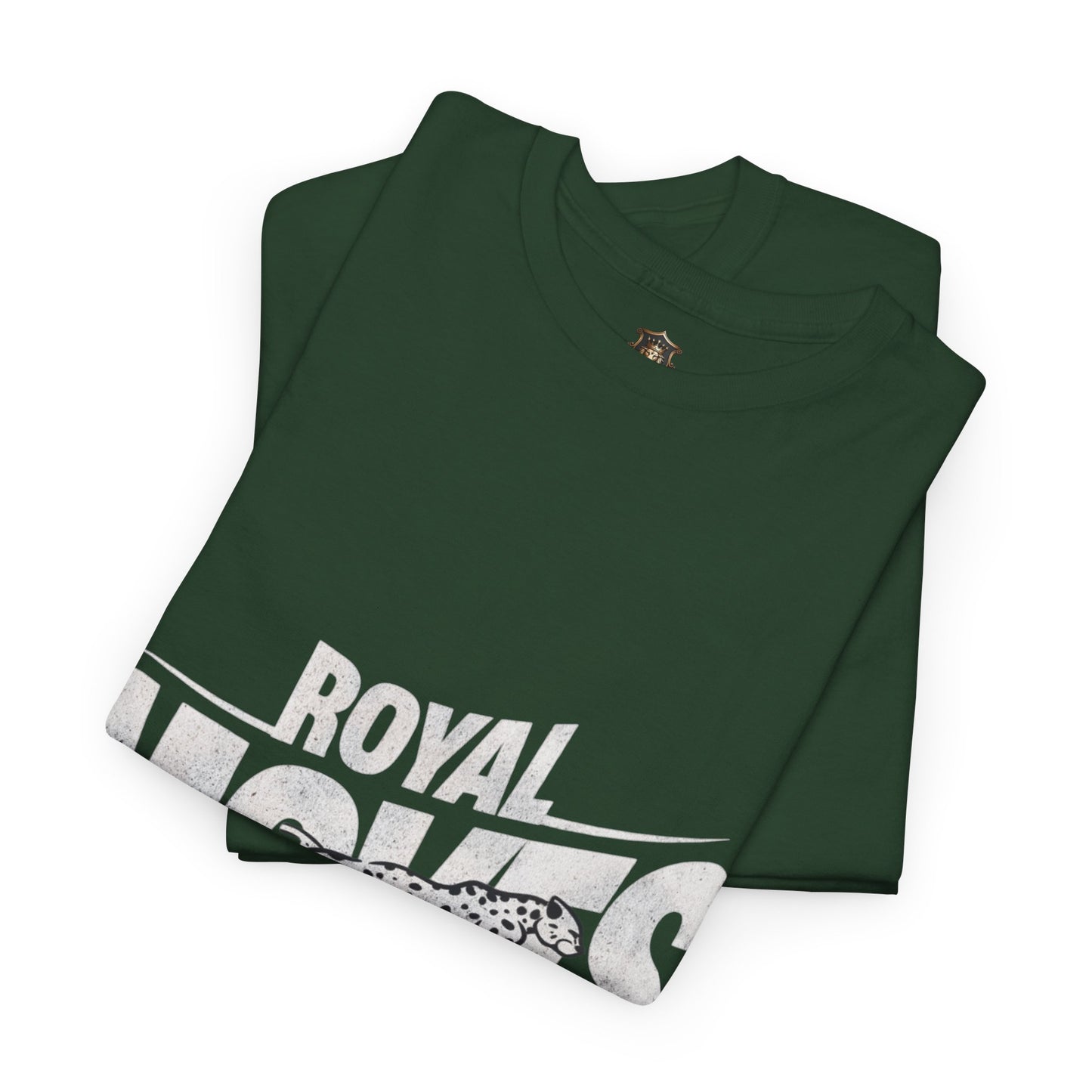 Vintage-Inspired "Royal Moves" T-Shirt – Ethically Sourced Cotton, Bold Lion Design