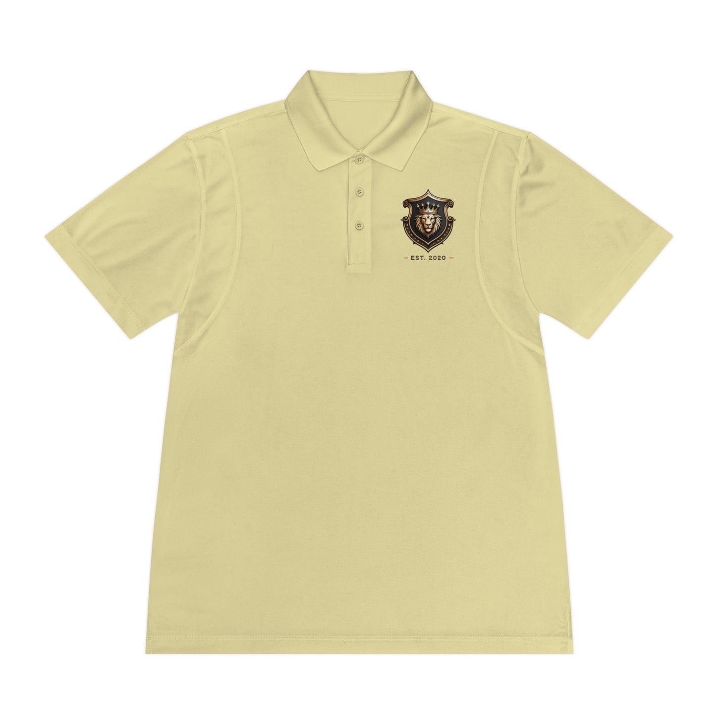 Kingsvault Signature Polo Sport Shirt – Moisture-Wicking, Embroidered Crest Logo