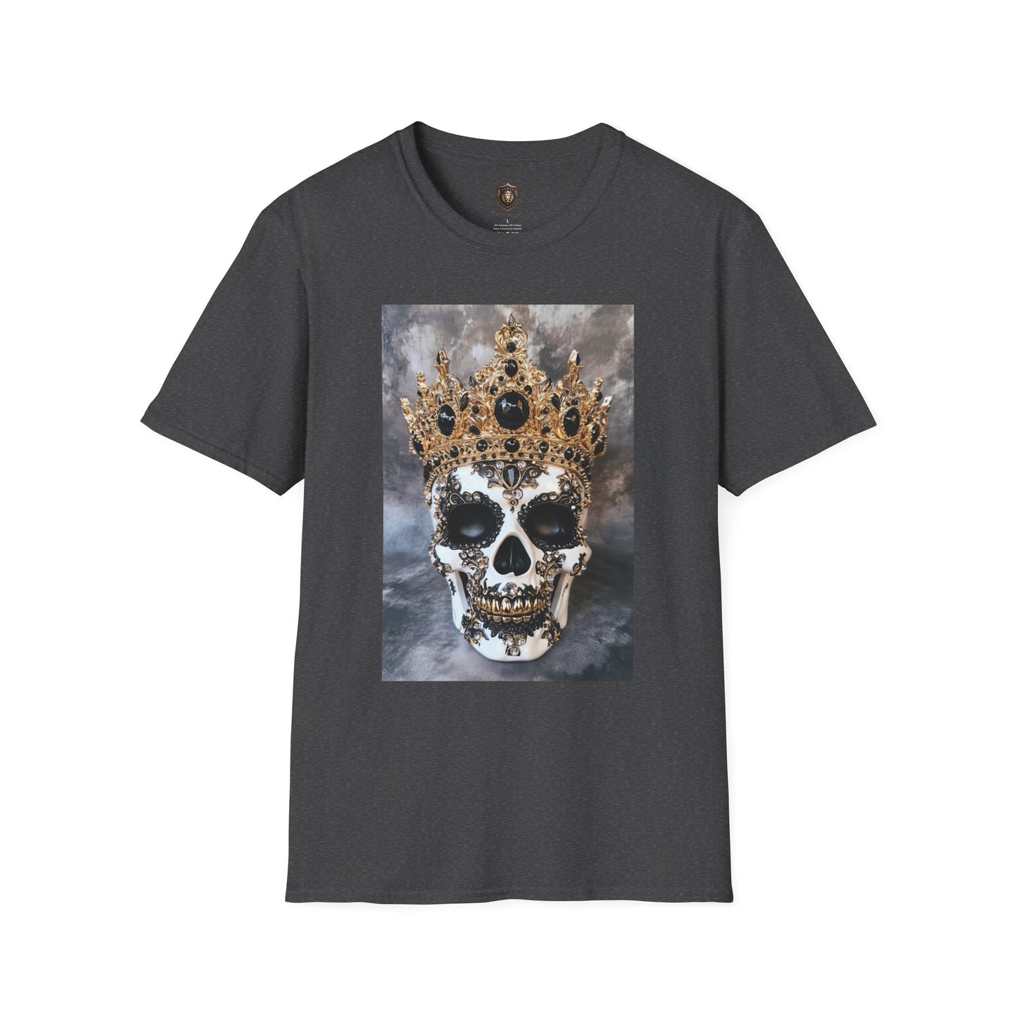 Golden Skull T-Shirt - 100% Cotton