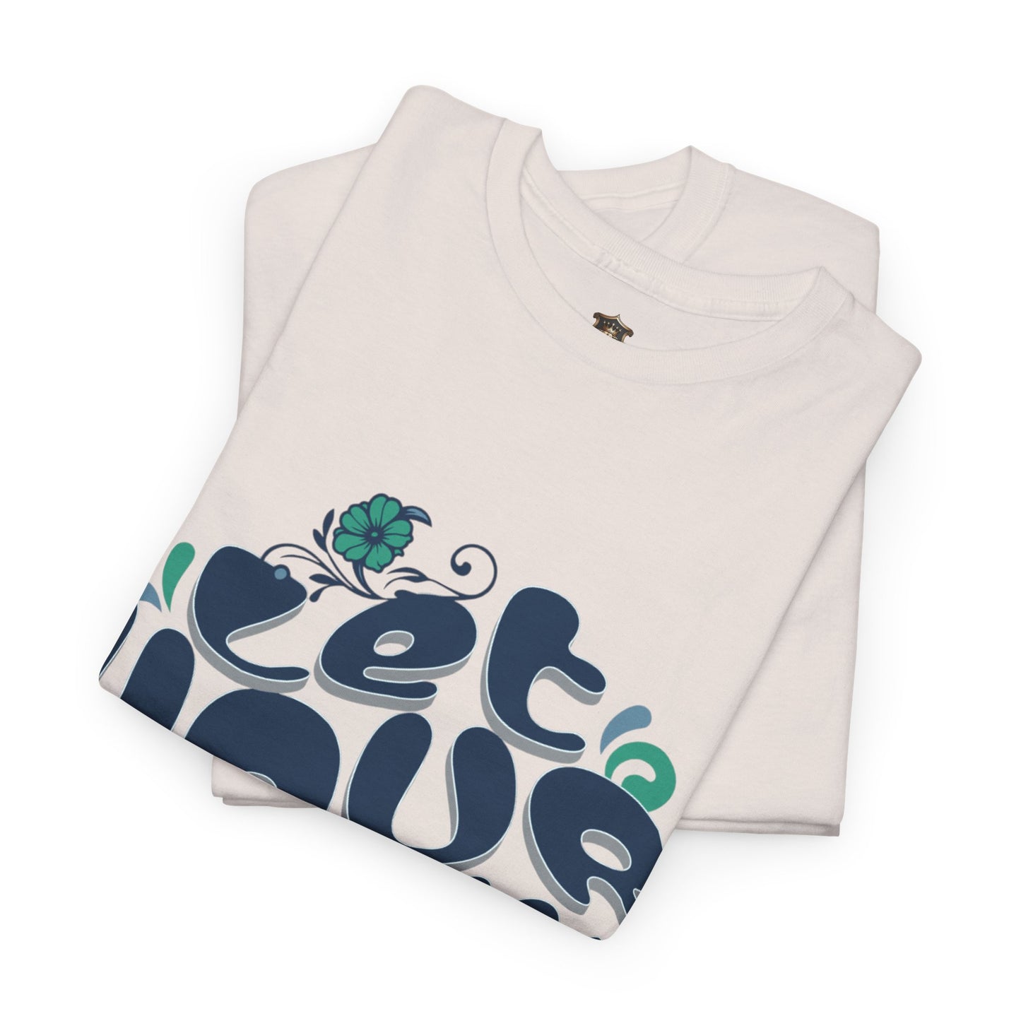 "Let Your Dream Bloom" T-Shirt – Floral-Inspired Statement Design