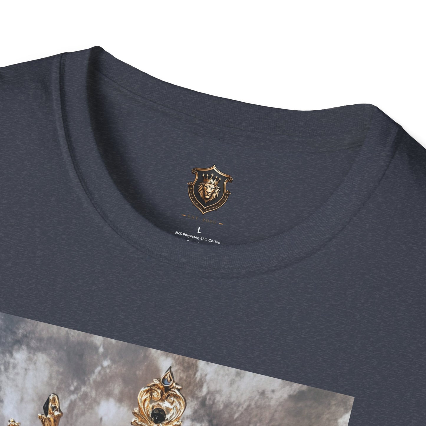 Golden Skull T-Shirt - 100% Cotton