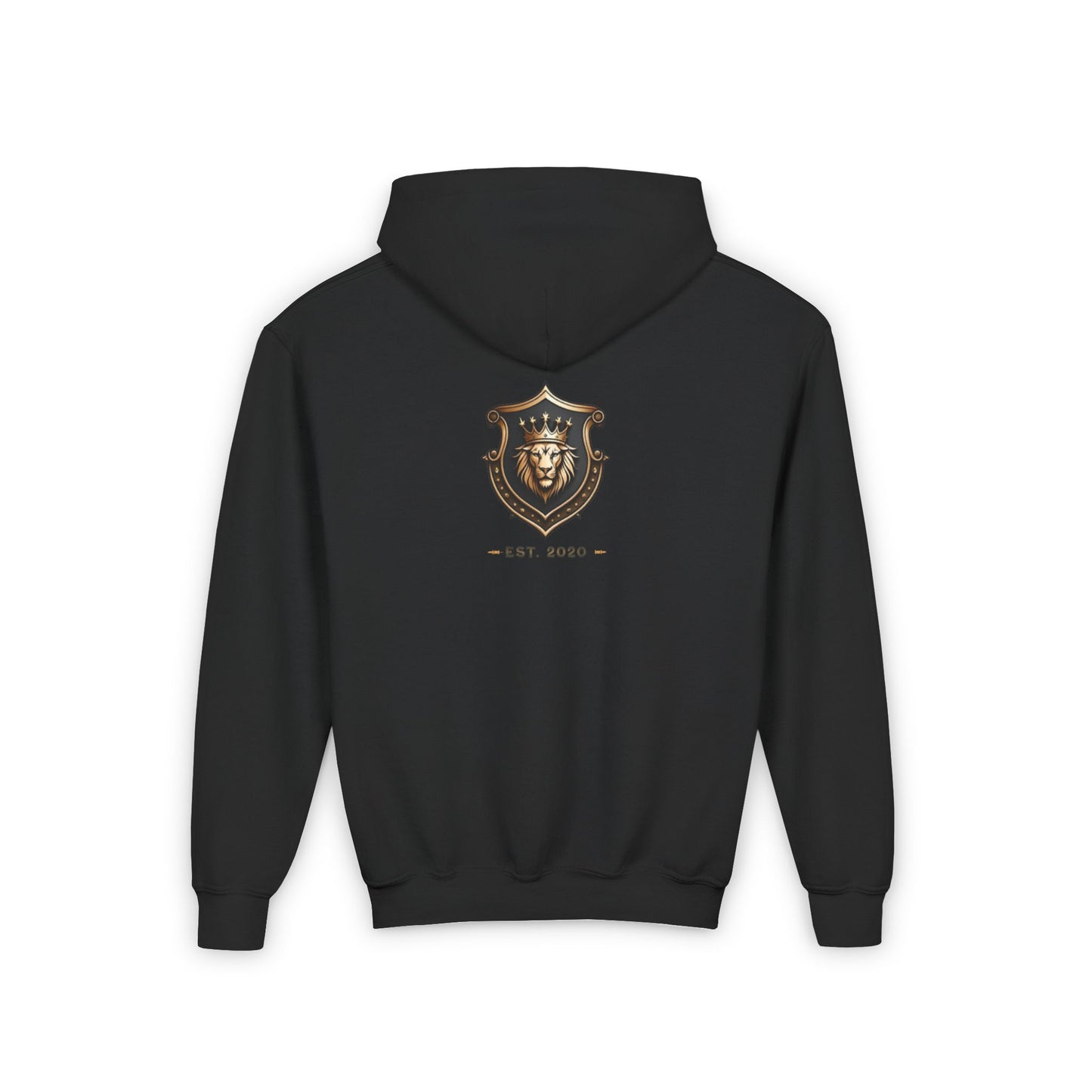 "Rule Your World" Hoodie – Bold Golden Typography, Premium Fit