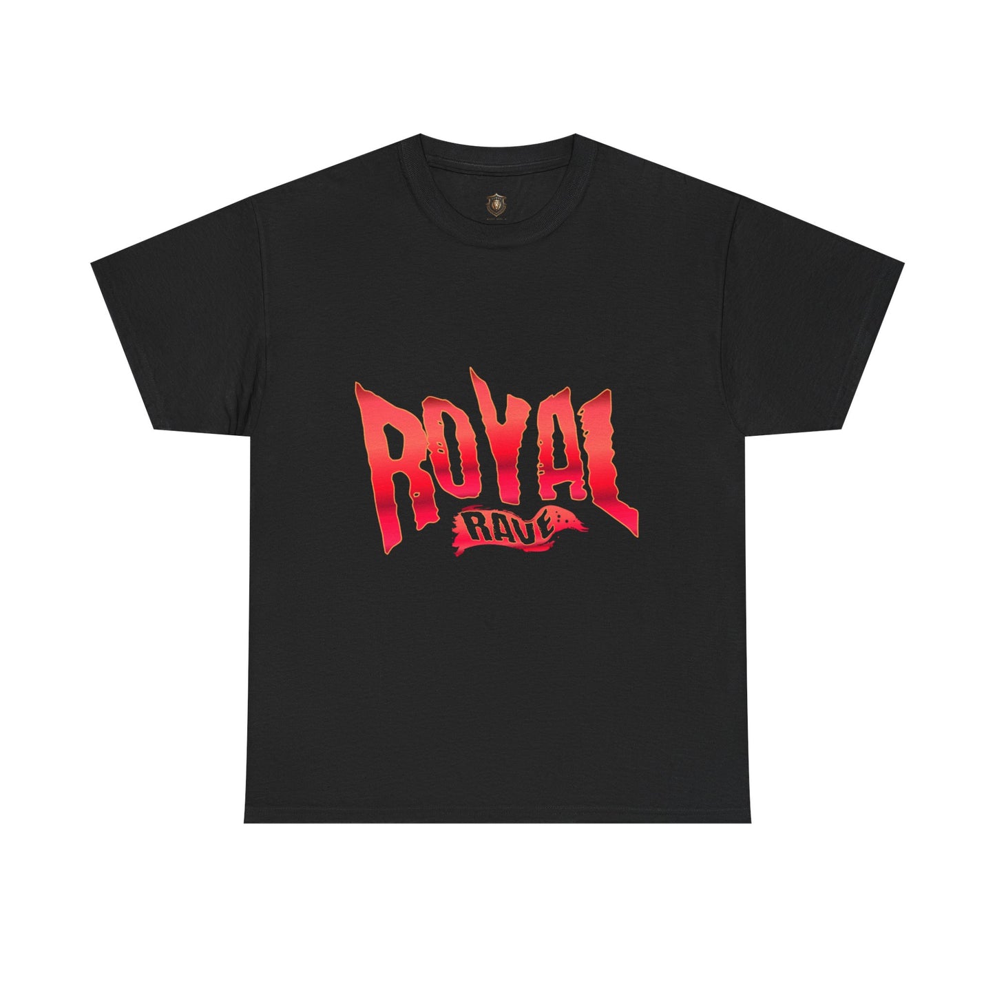 "Royal Rave" T-Shirt – Bold Soundwave-Inspired Statement Design