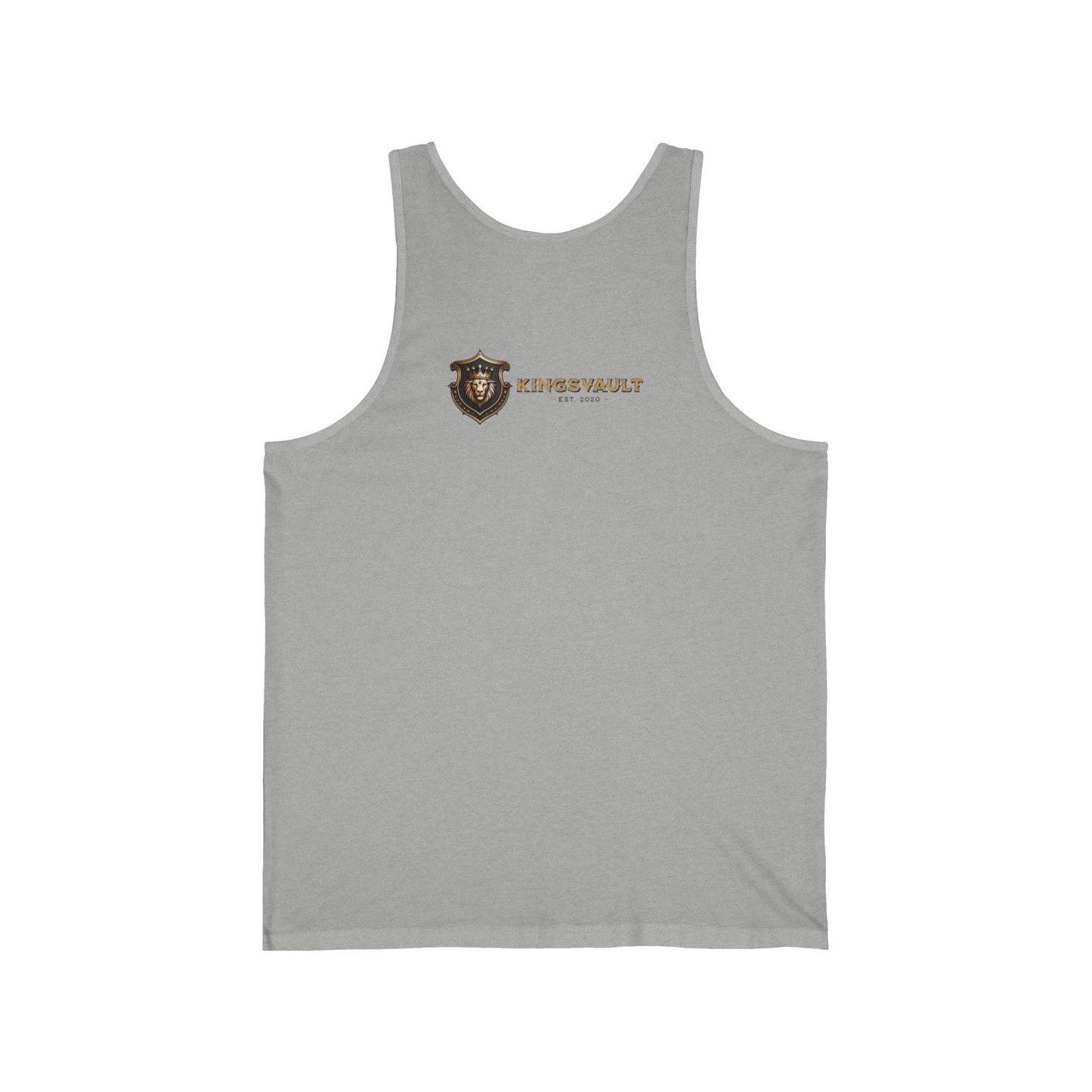 "Regal Bronze" Tank Top – Lightweight, Bronze Lion Head Design