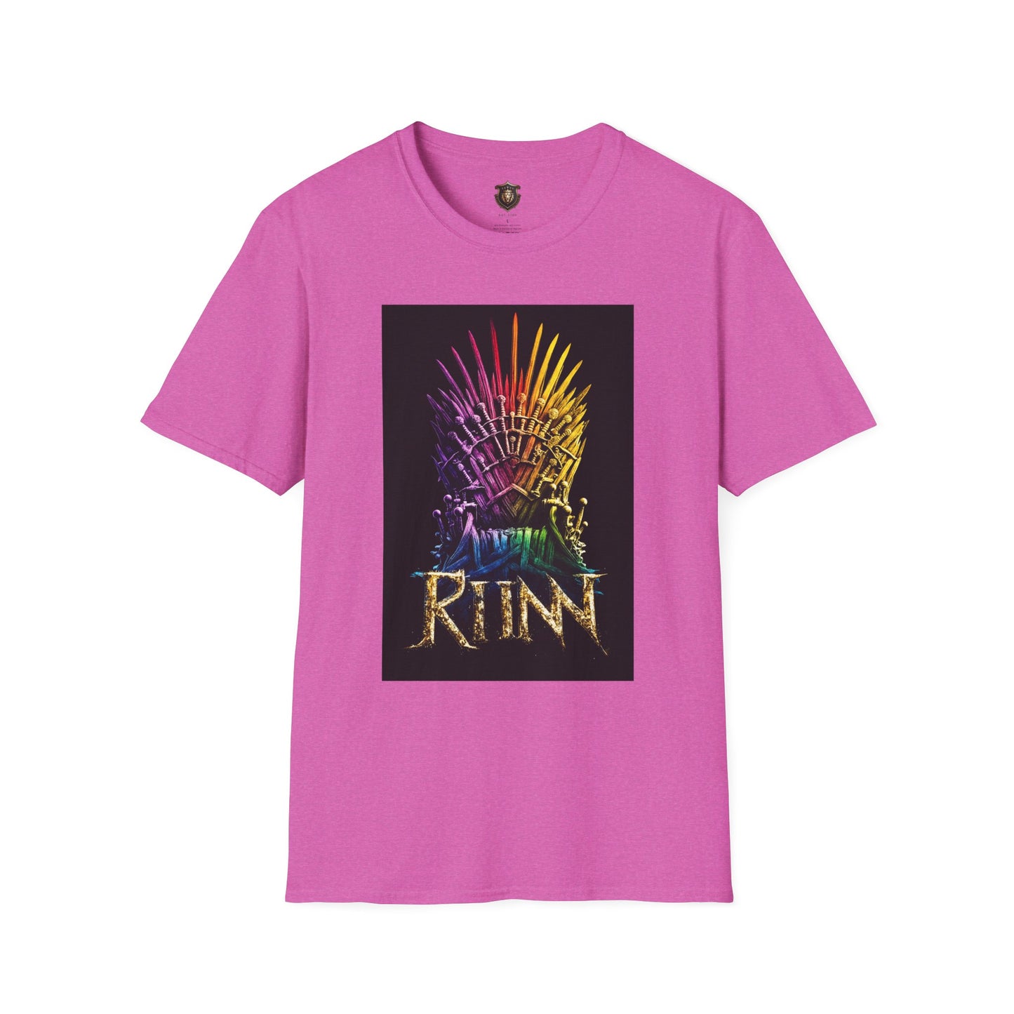 "RINN Throne" T-Shirt – 100% Cotton, Vibrant Royal Design