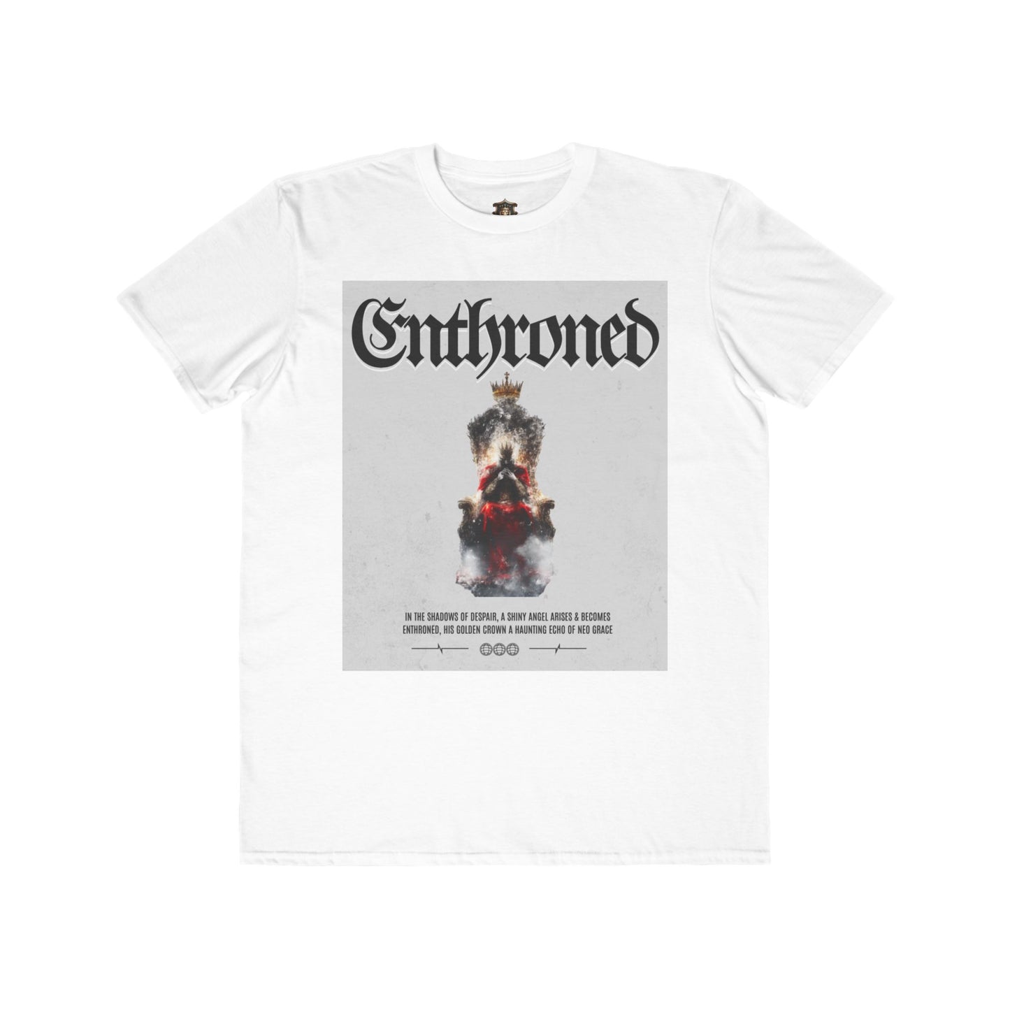 Men's Lightweight Fashion Tee - Enthroned Graphic T-Shirt