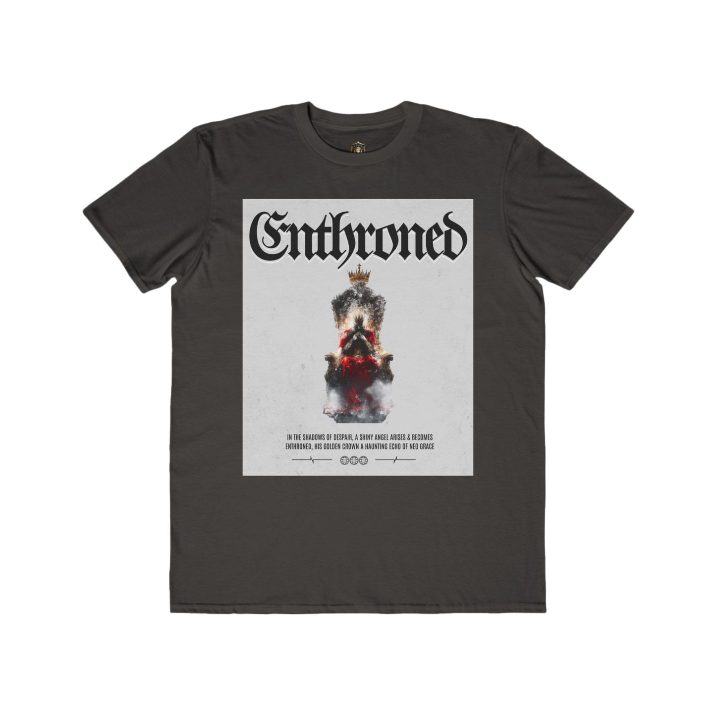 Men's Lightweight Fashion Tee - Enthroned Graphic T-Shirt