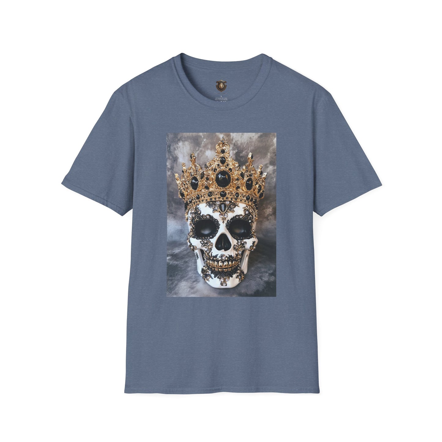 Golden Skull T-Shirt - 100% Cotton