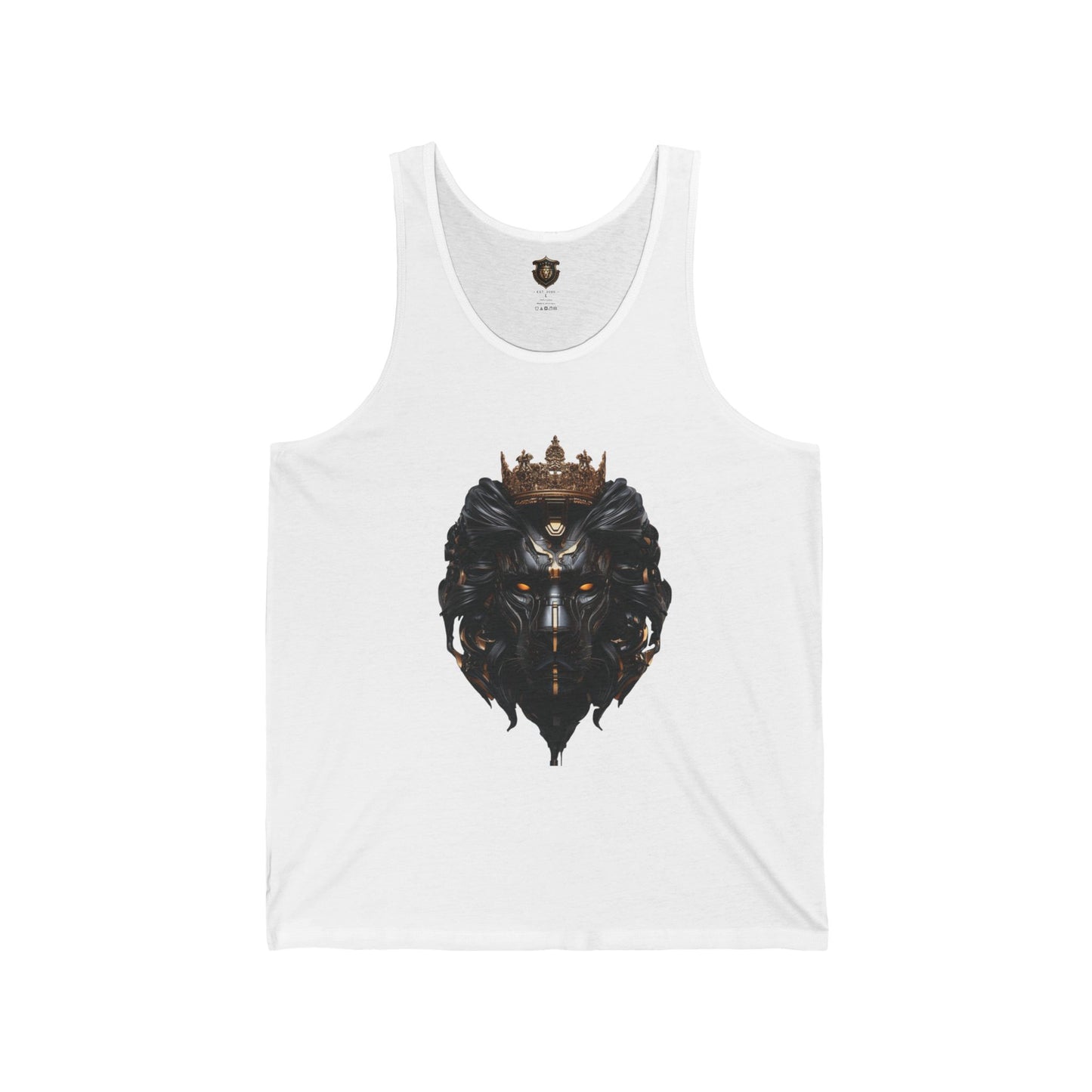 "Regal Bronze" Tank Top – Lightweight, Bronze Lion Head Design