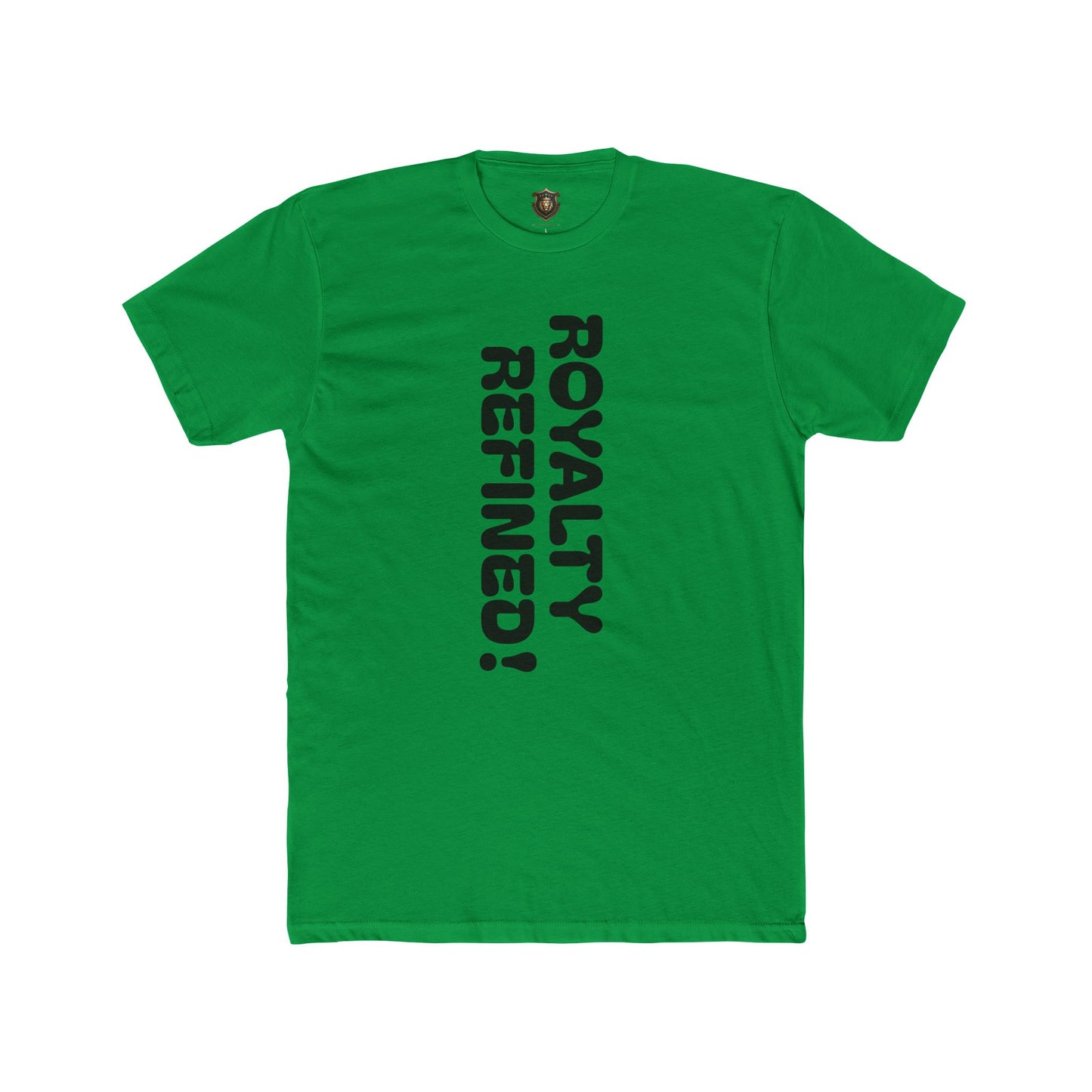 "Royalty Refined" T-Shirt – Lightweight Cotton, Vertical Text Design