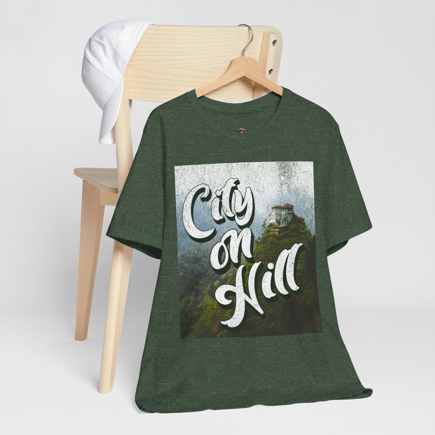 "City on a Hill" T-Shirt – Cotton Comfort