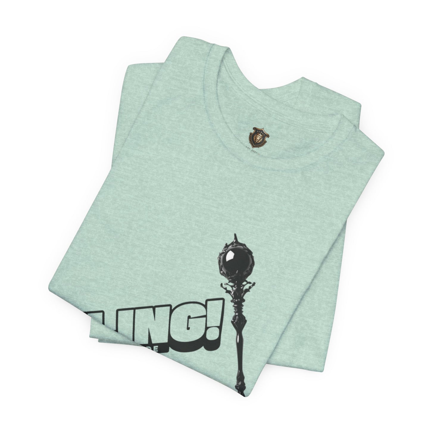 "Ruling with Pride" T-Shirt – 100% Airlume Cotton, Regal Scepter Design