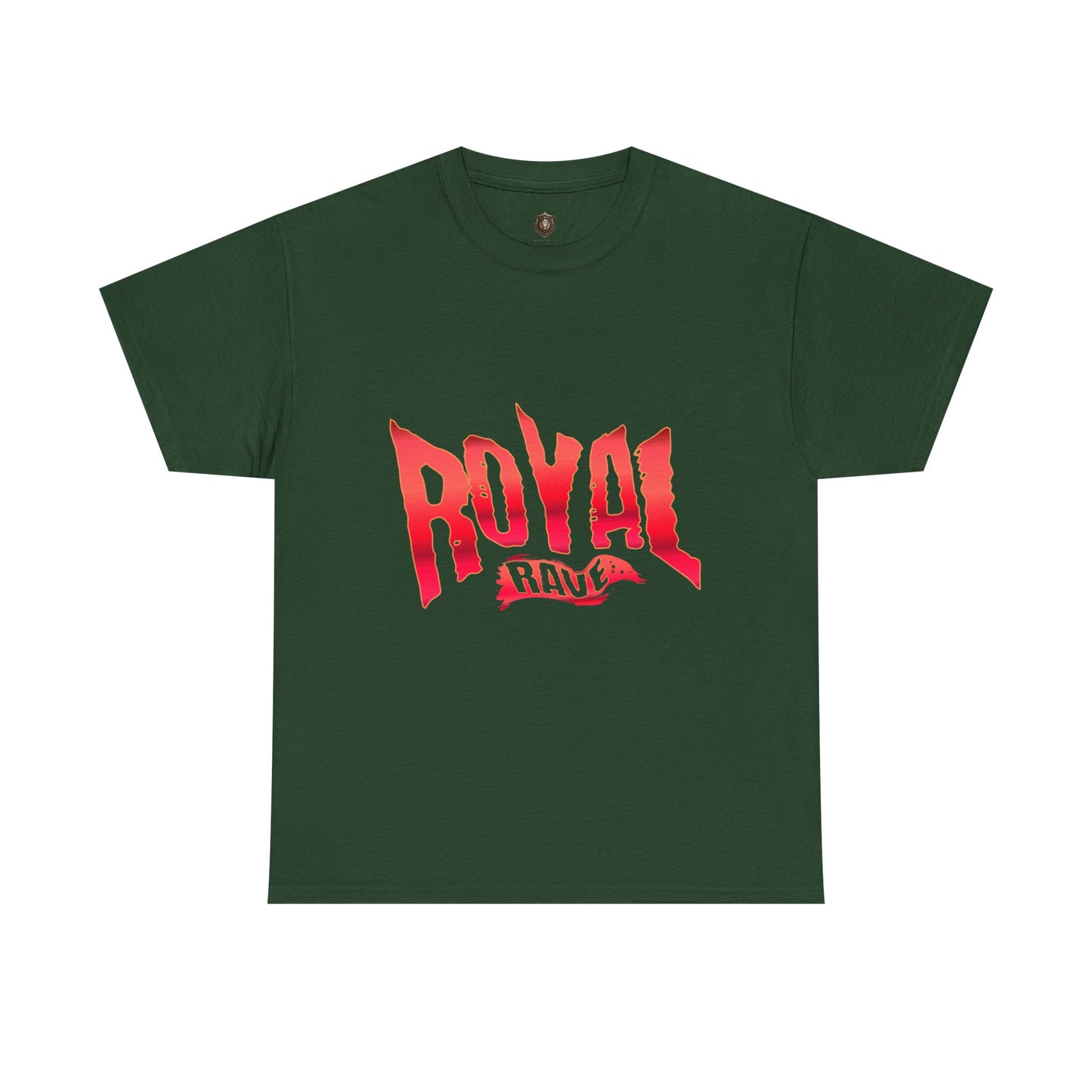 "Royal Rave" T-Shirt – Bold Soundwave-Inspired Statement Design