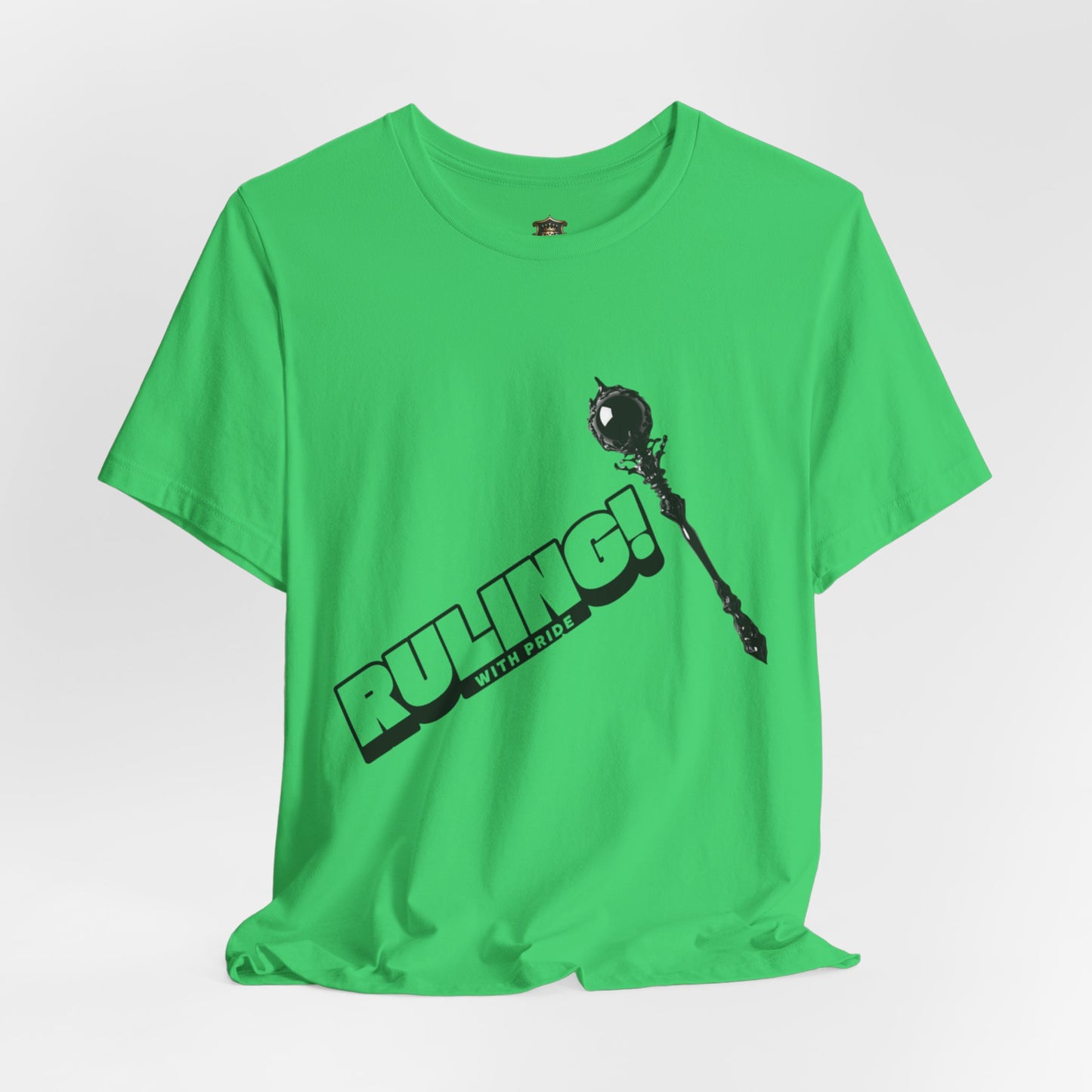 "Ruling with Pride" T-Shirt – 100% Airlume Cotton, Regal Scepter Design