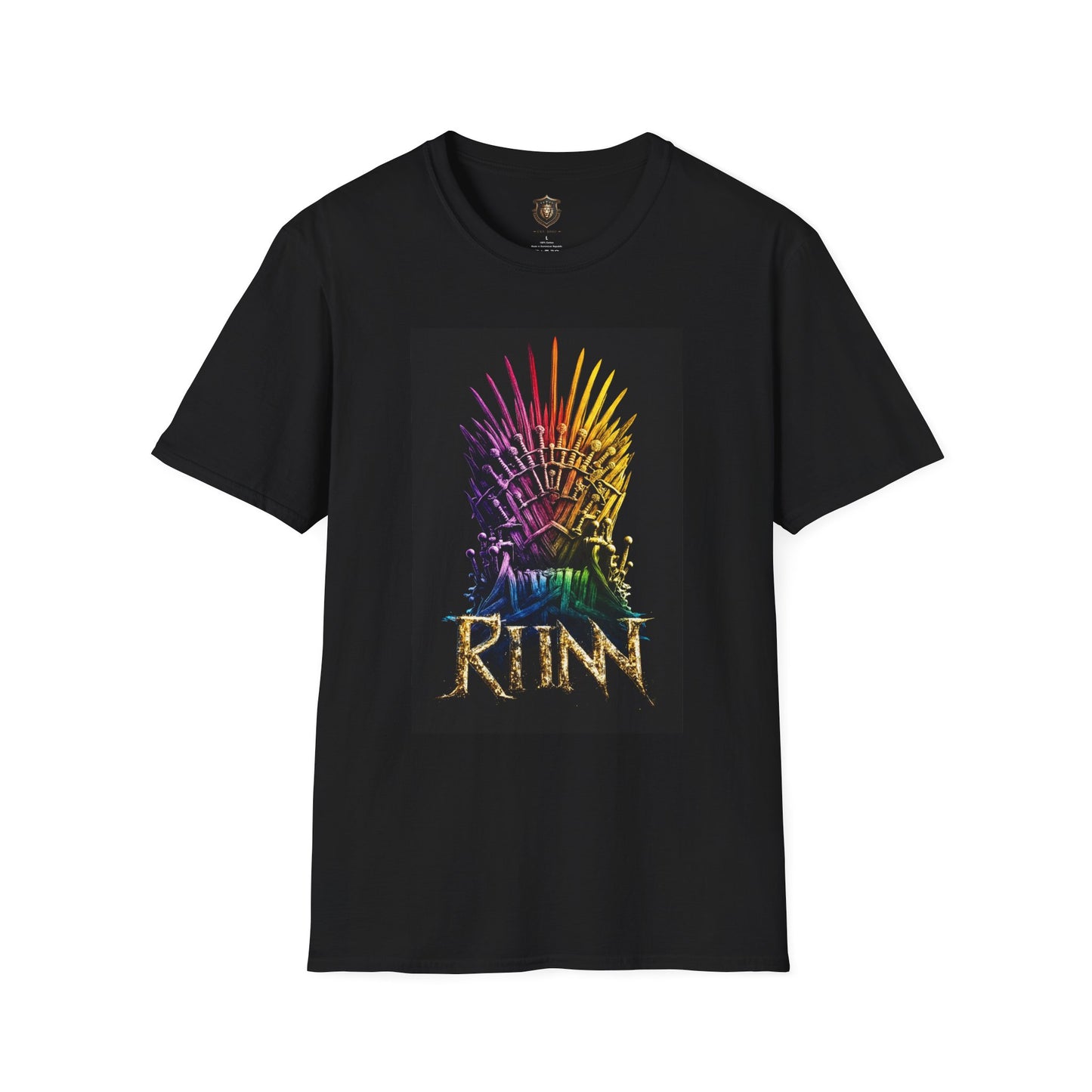 "RINN Throne" T-Shirt – 100% Cotton, Vibrant Royal Design