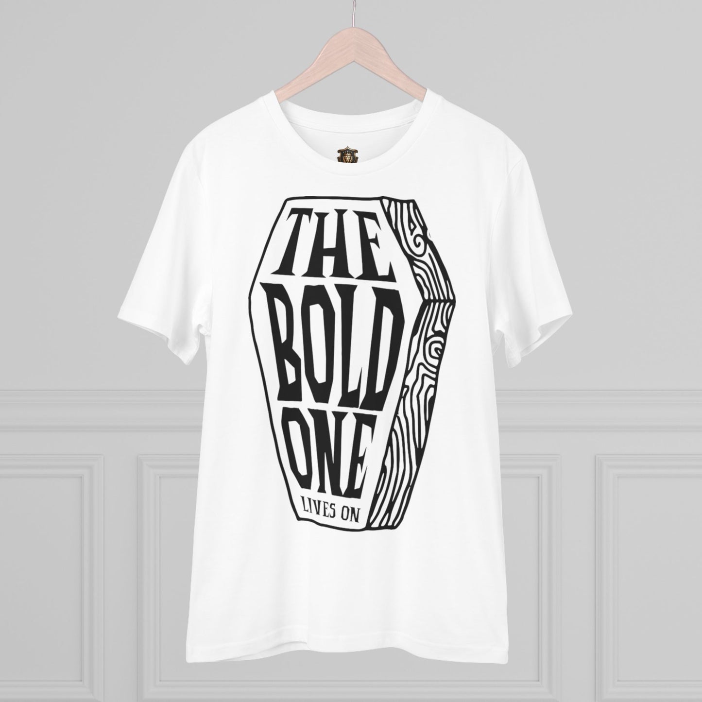 "The Bold One Lives On" Organic T-Shirt – 100% Cotton, Fearless Statement Design