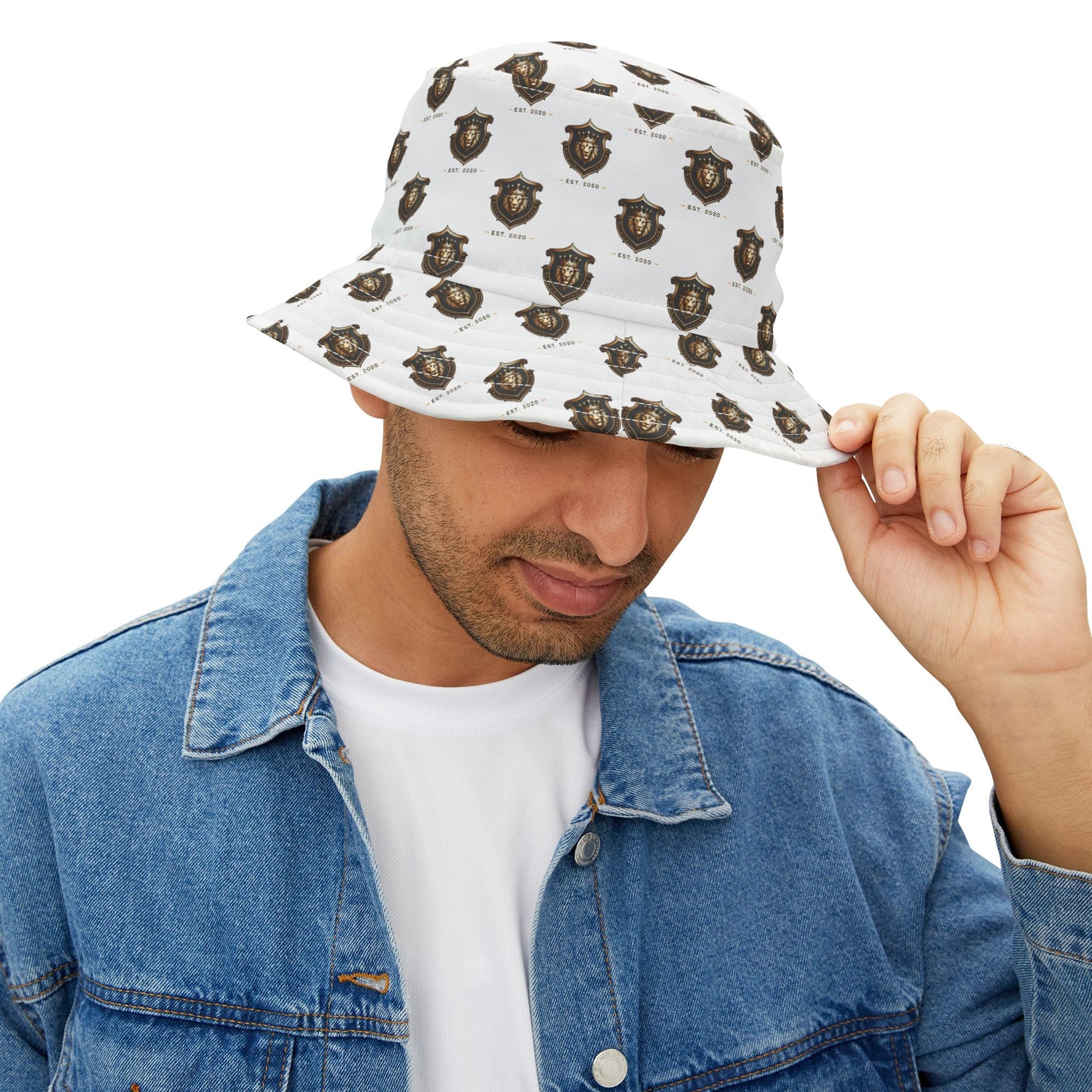 Kingsvault Signature Bucket Hat – All-Over-Print, Durable & Stylish