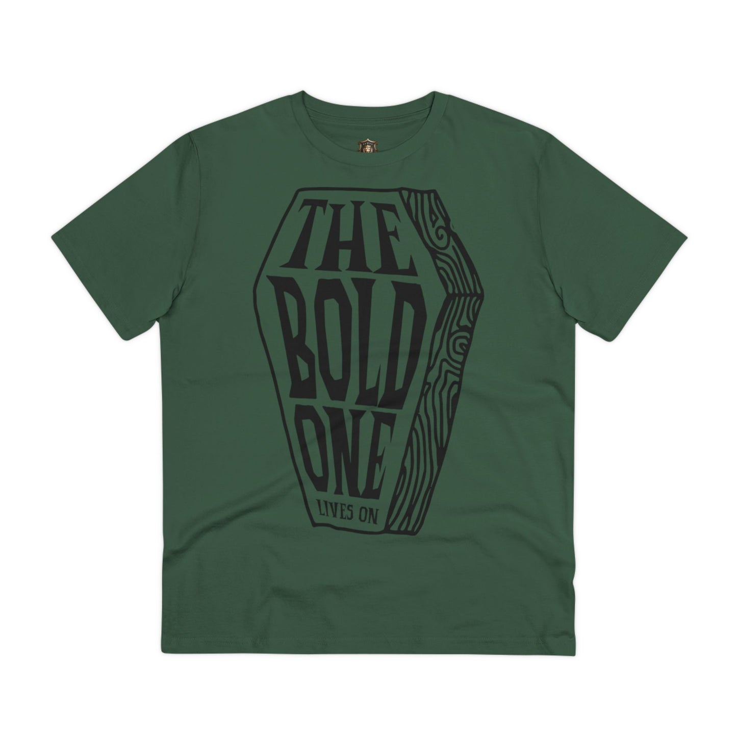 "The Bold One Lives On" Organic T-Shirt – 100% Cotton, Fearless Statement Design