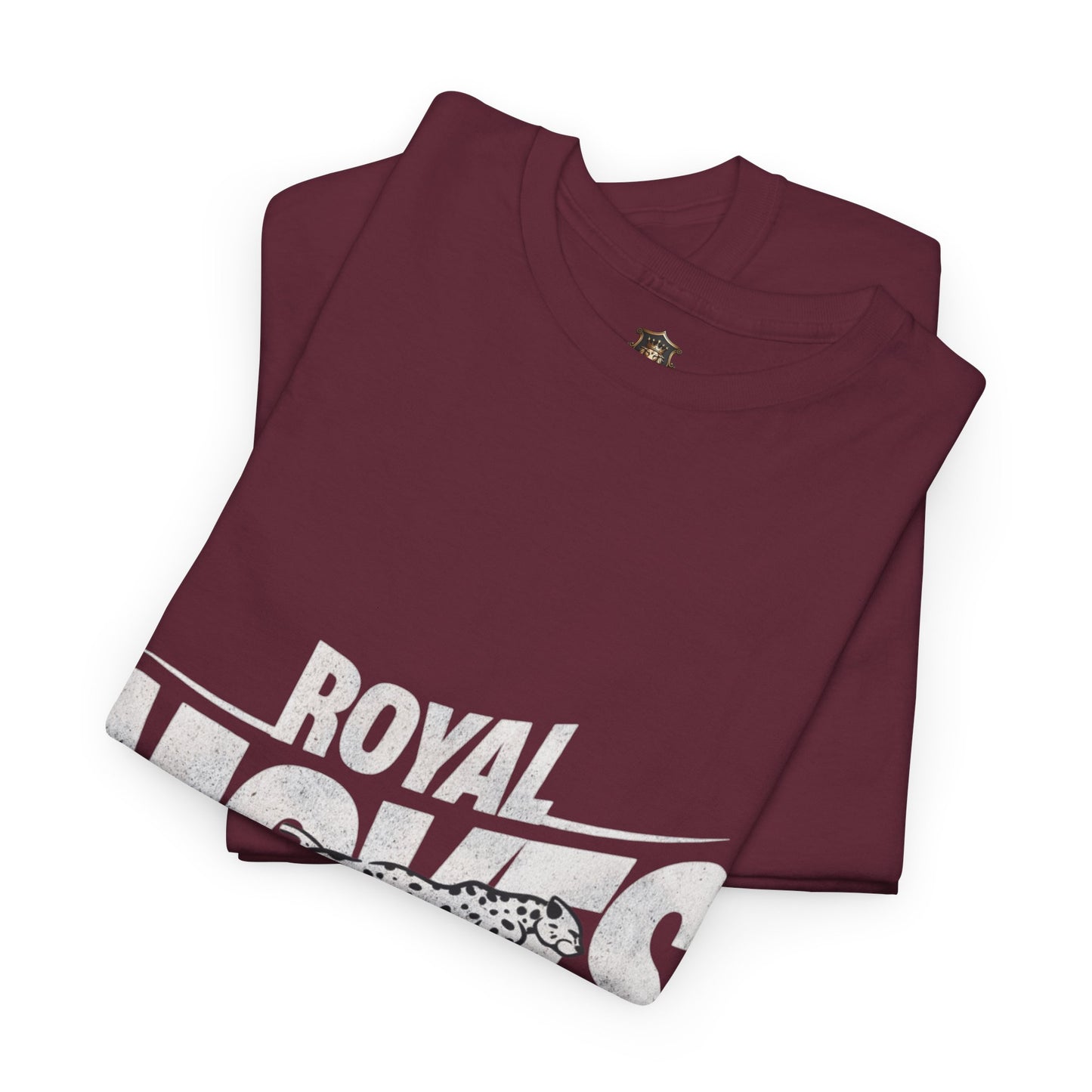 Vintage-Inspired "Royal Moves" T-Shirt – Ethically Sourced Cotton, Bold Lion Design