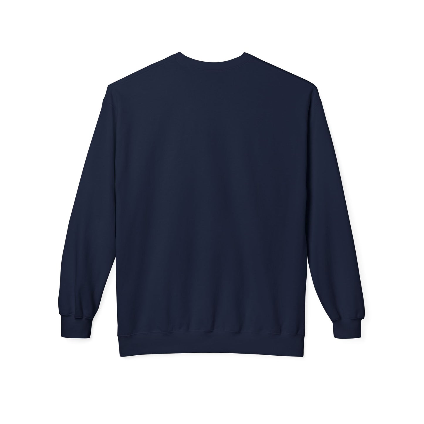 "Here for the Crown" Sweatshirt – Cotton-Poly Blend, Relaxed Fit