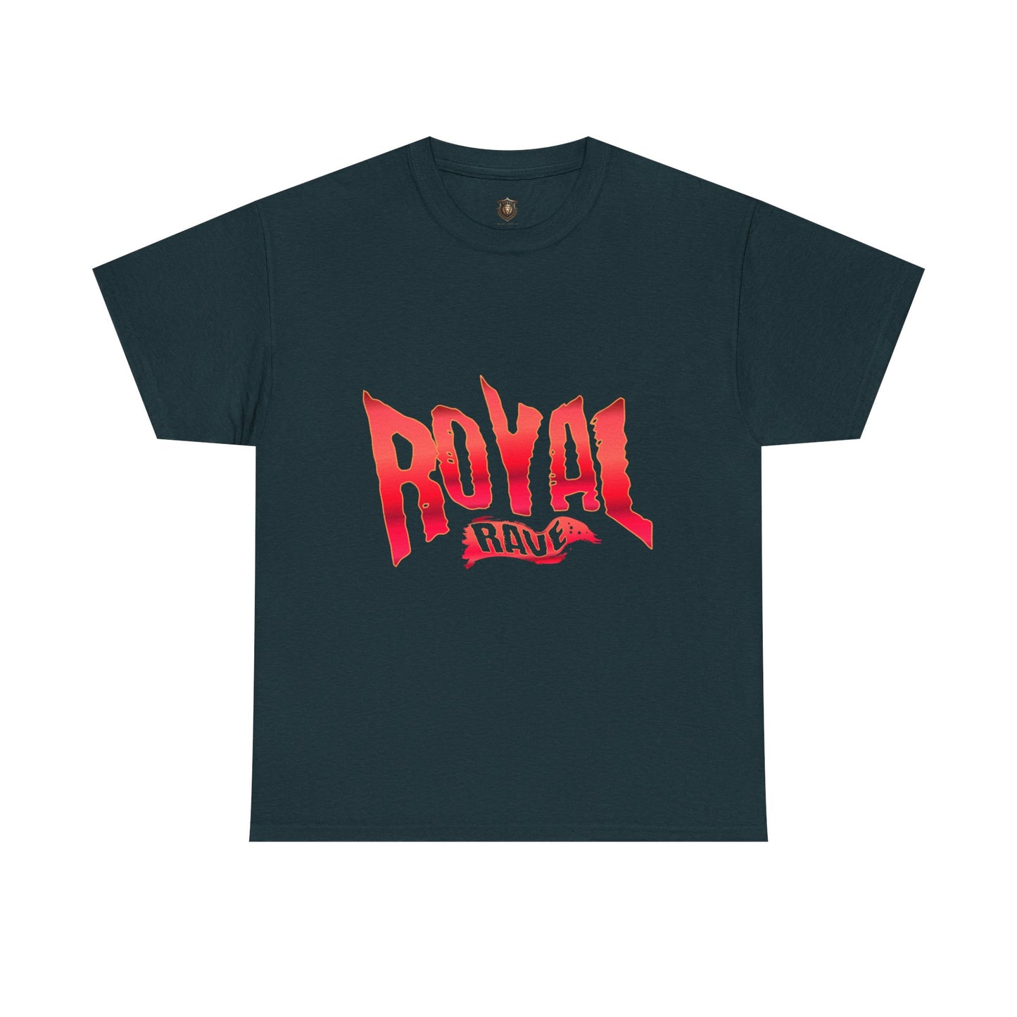 "Royal Rave" T-Shirt – Bold Soundwave-Inspired Statement Design