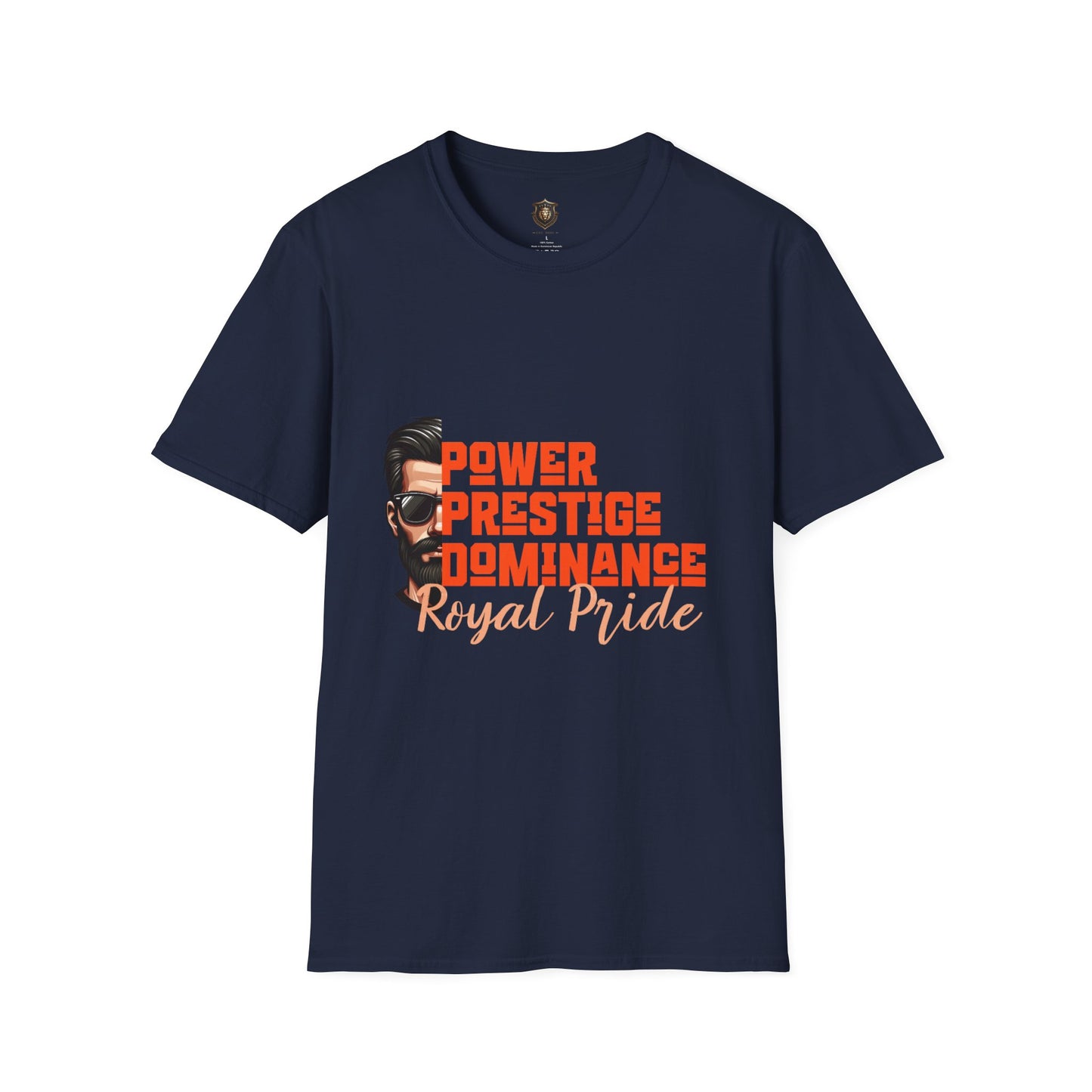 "Royal Pride" T-Shirt – 100% Cotton, Bold Leadership Statement