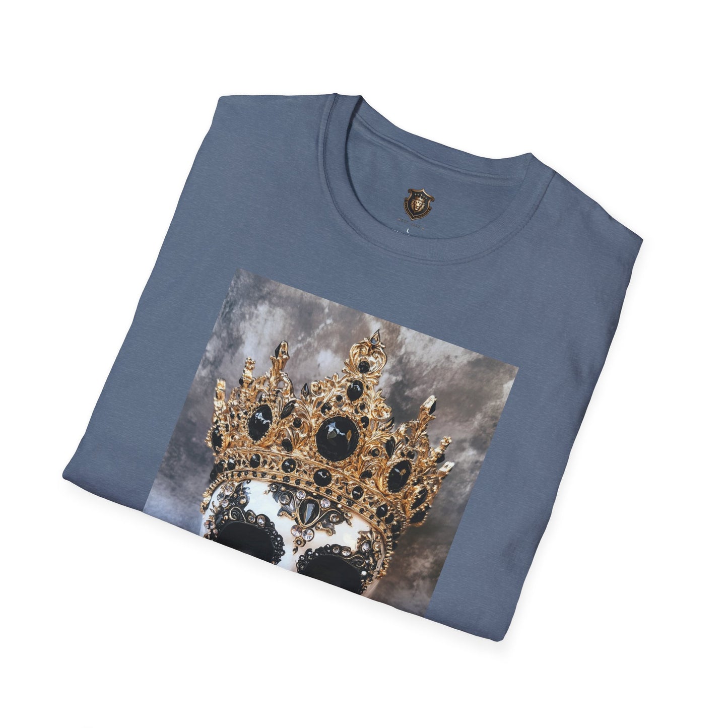 Golden Skull T-Shirt - 100% Cotton