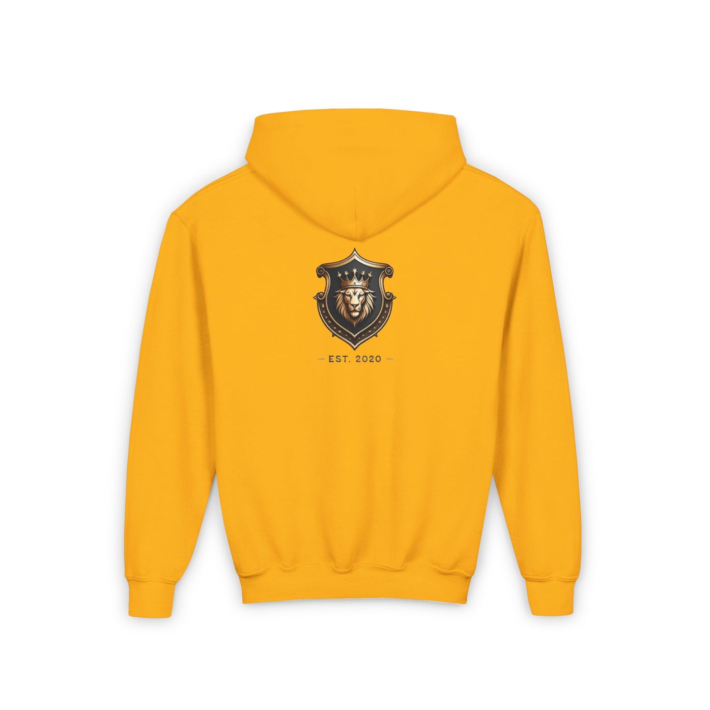 "Rule Your World" Hoodie – Bold Golden Typography, Premium Fit