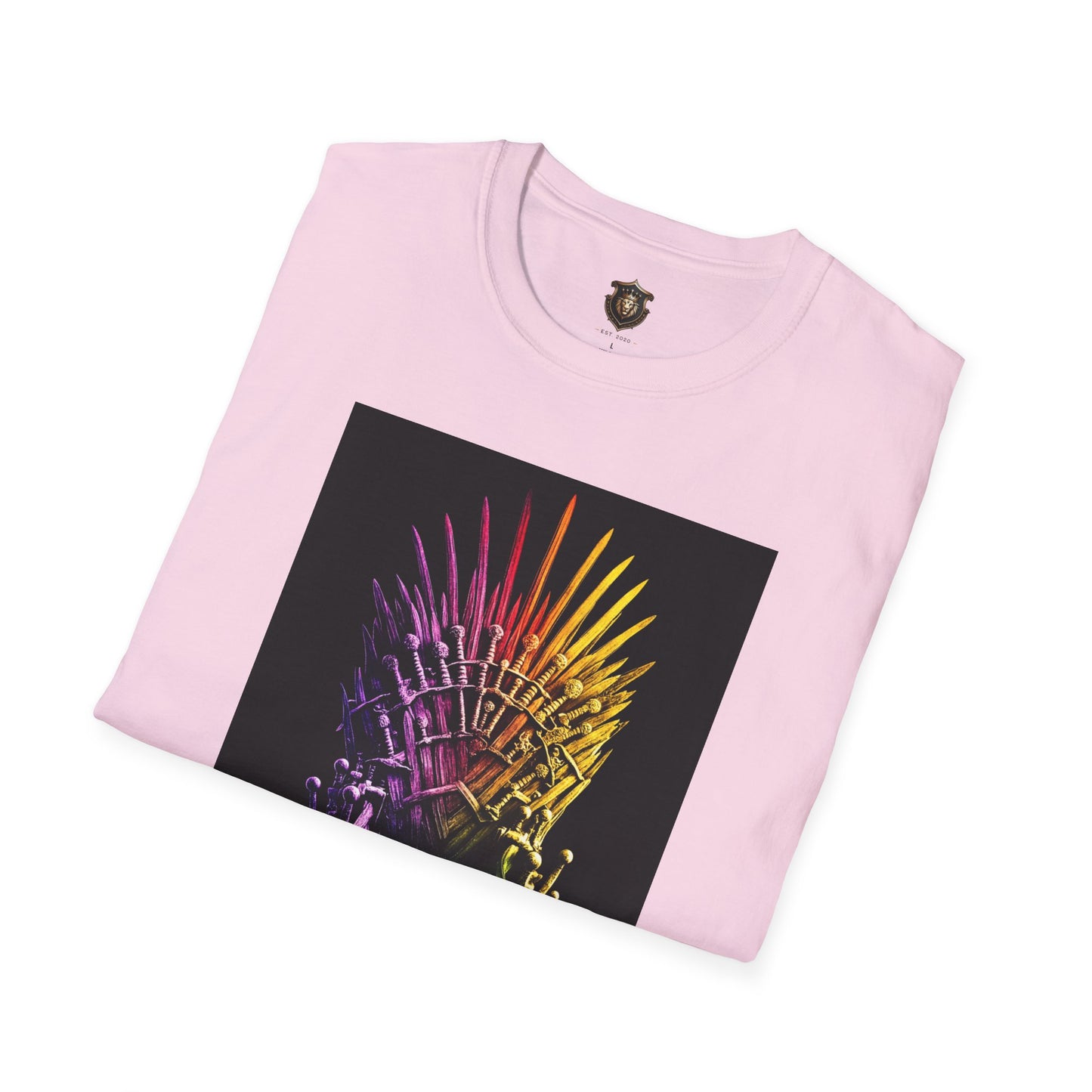 "RINN Throne" T-Shirt – 100% Cotton, Vibrant Royal Design