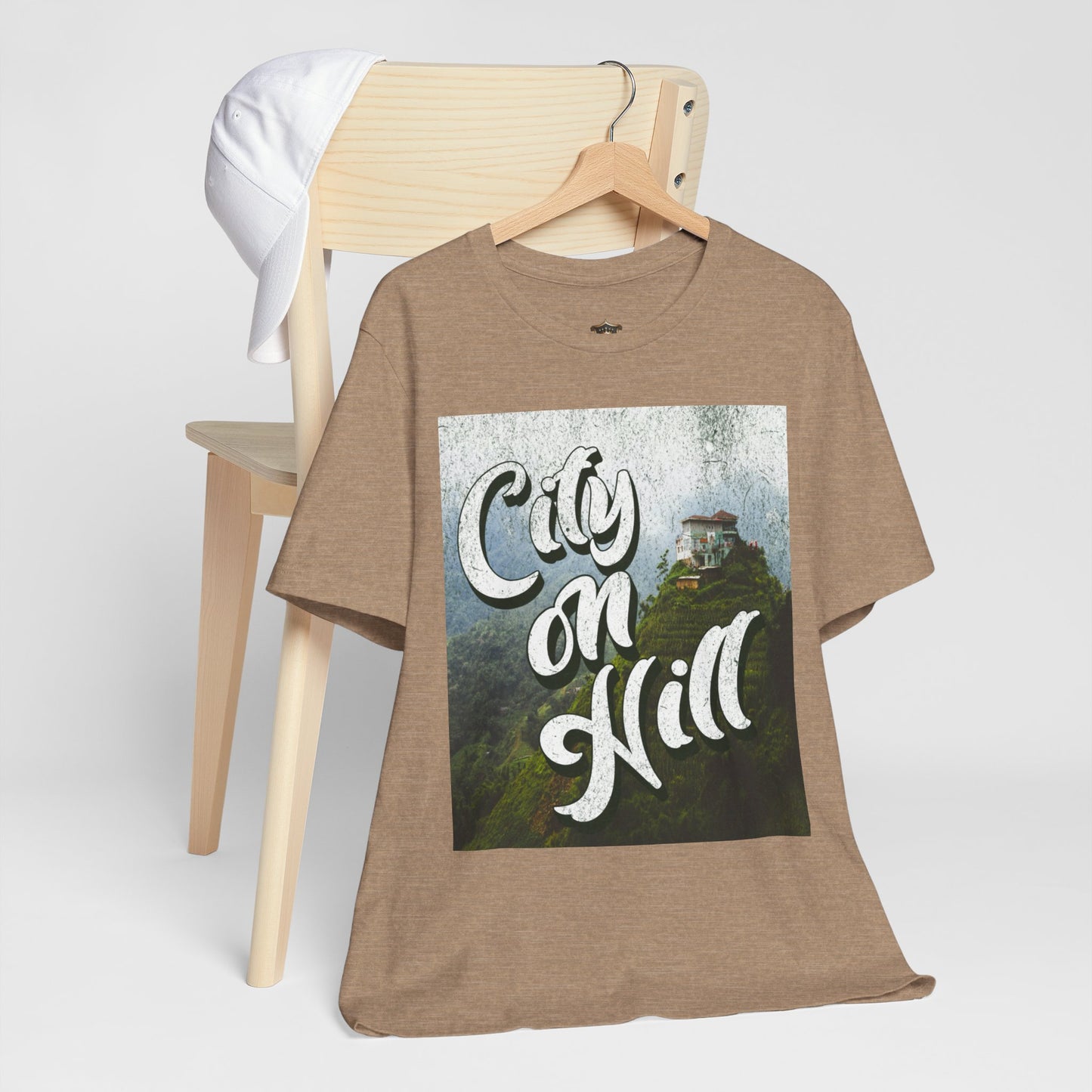 "City on a Hill" T-Shirt – Cotton Comfort