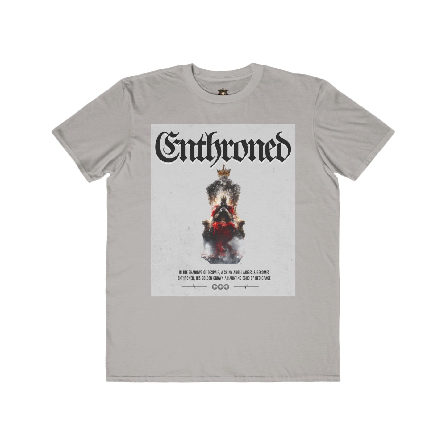 Men's Lightweight Fashion Tee - Enthroned Graphic T-Shirt