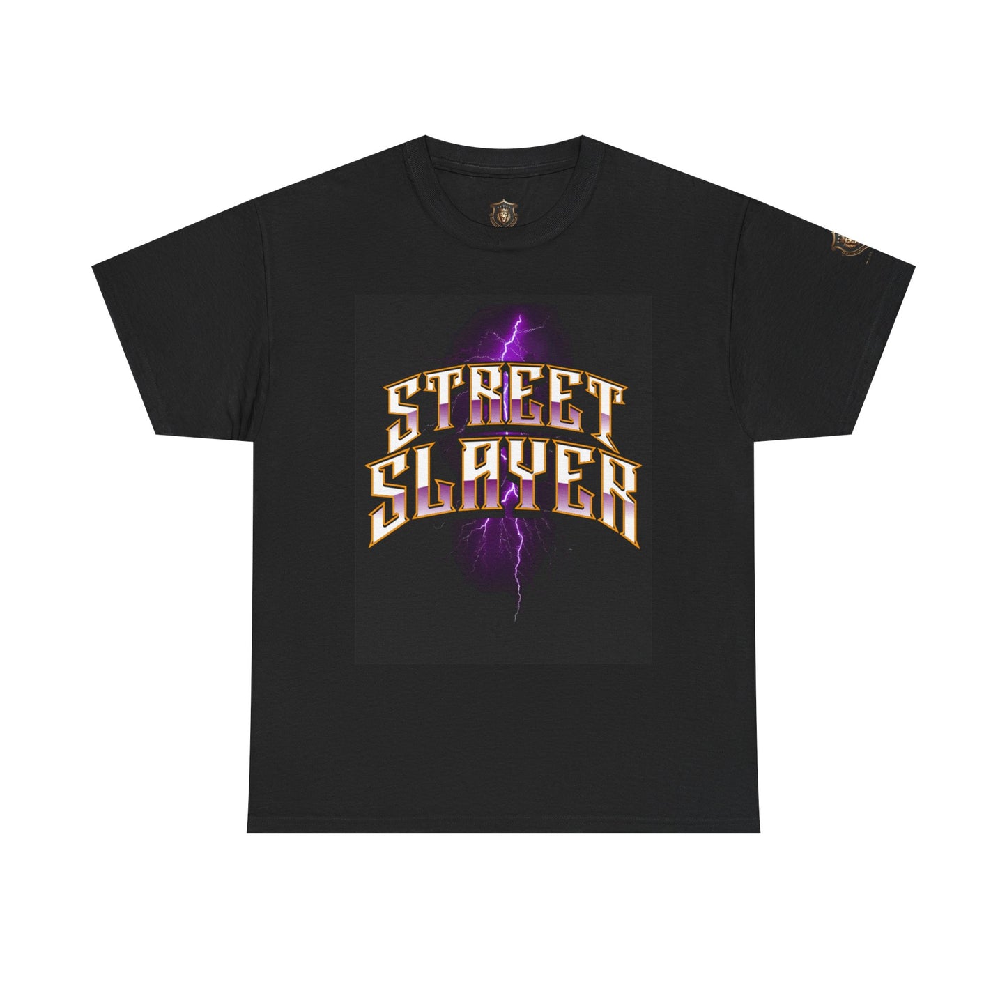 "Street Slayer" T-Shirt – Bold Thunder Graphic & Statement Design