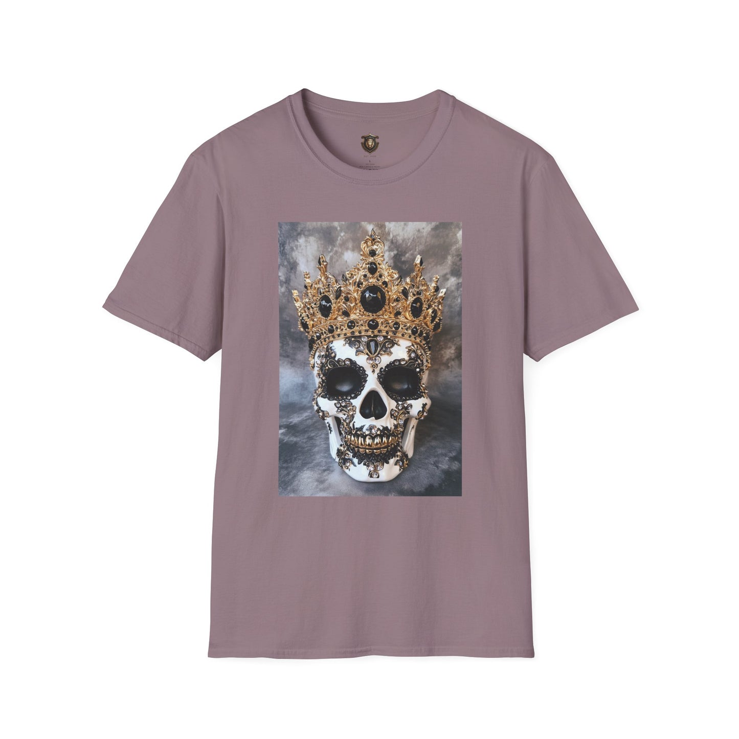 Golden Skull T-Shirt - 100% Cotton