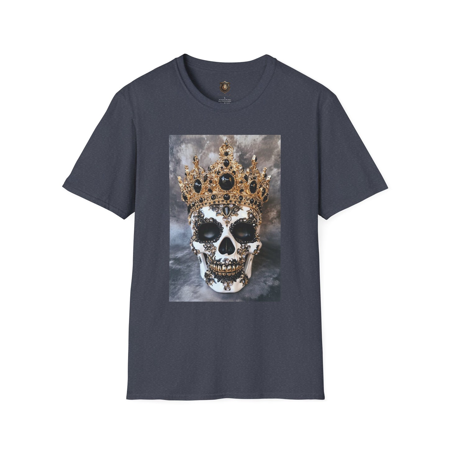 Golden Skull T-Shirt - 100% Cotton