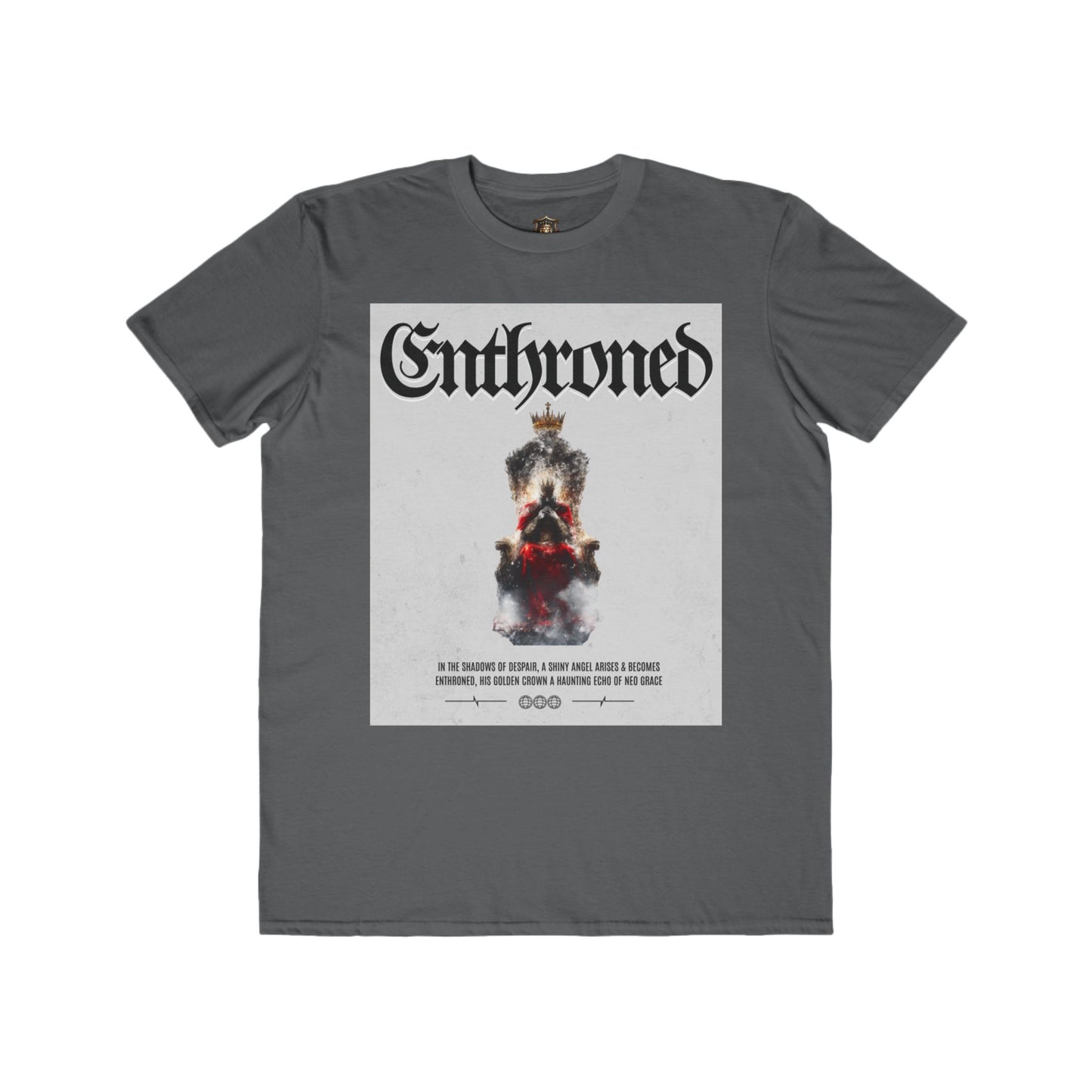 Men's Lightweight Fashion Tee - Enthroned Graphic T-Shirt