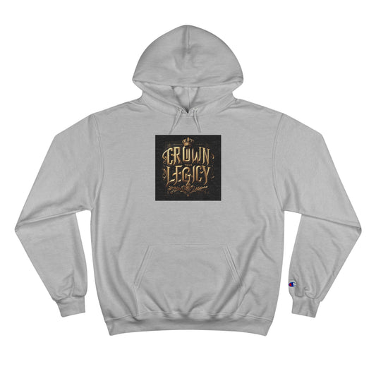 "Crown Legacy" Hoodie – Premium Cotton-Poly Blend, Bold Golden Design