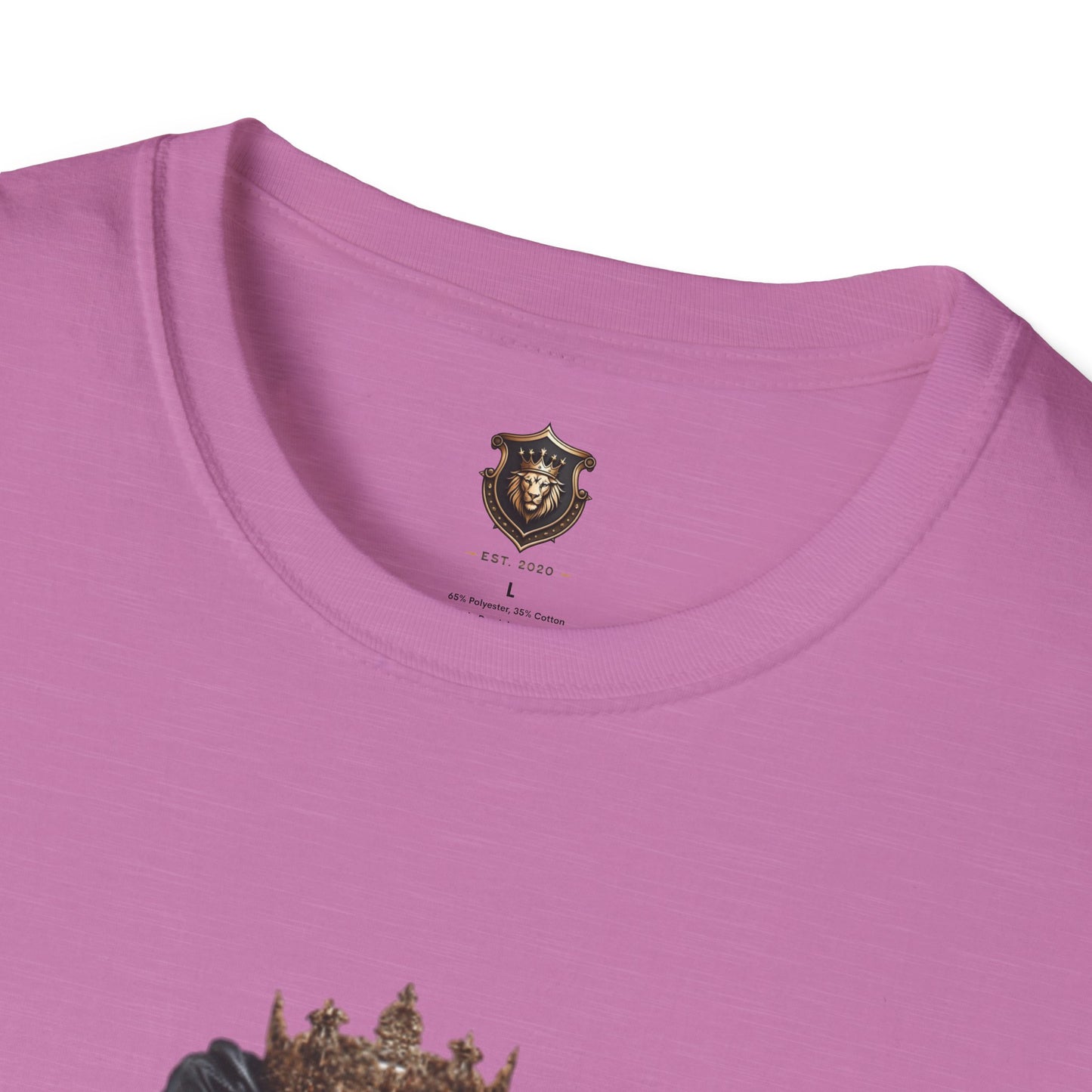 Kingsvault Signature T-Shirt – Ethically Sourced Cotton, Bold Lion & Crown Design