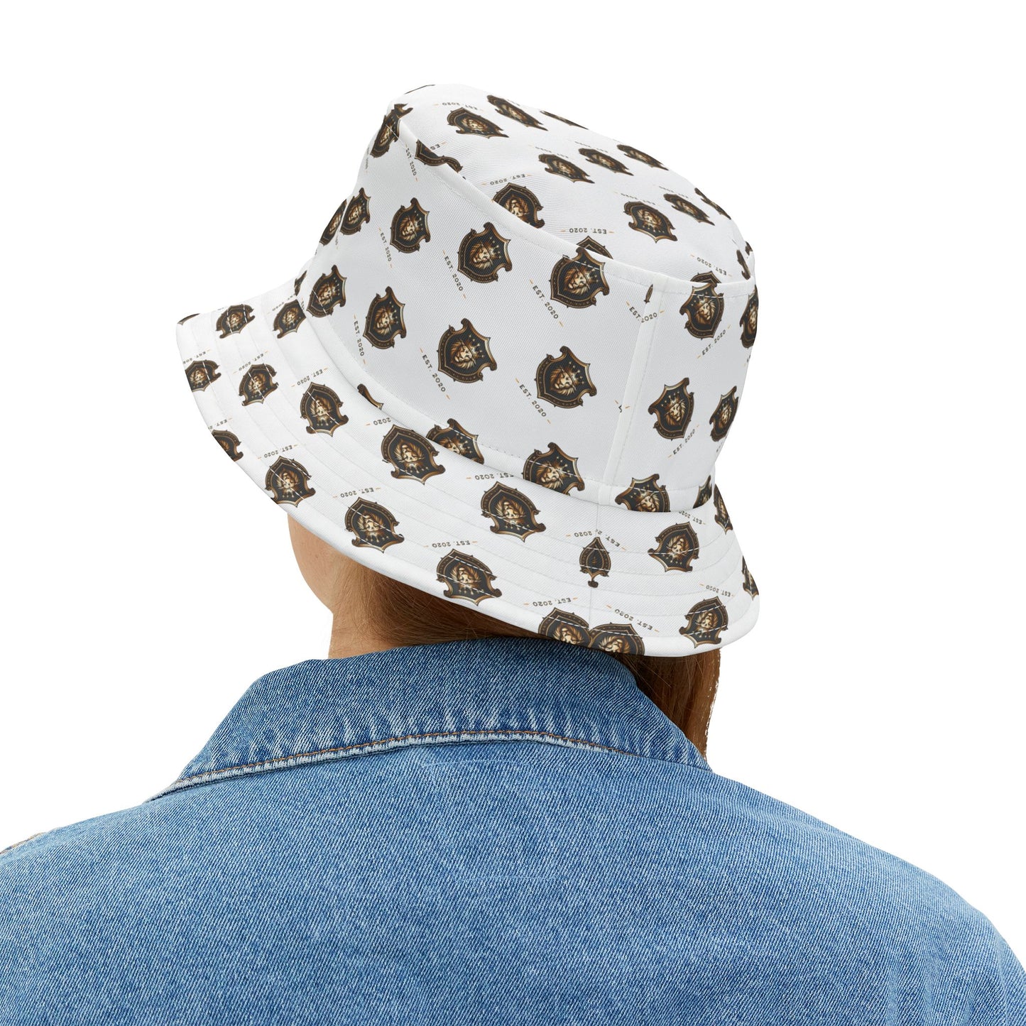 Kingsvault Signature Bucket Hat – All-Over-Print, Durable & Stylish